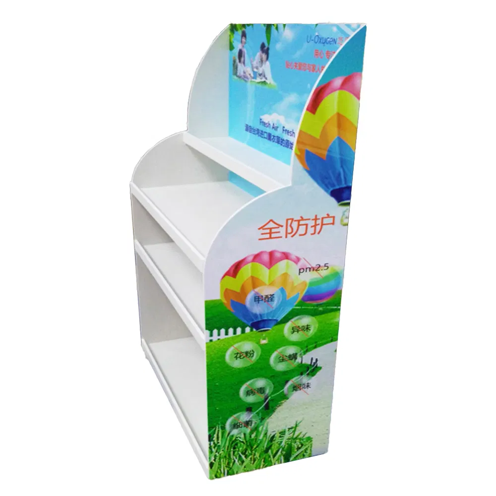 Custom Retail Pop up Beverages Corrugated Cardboard Display Stand Rack
