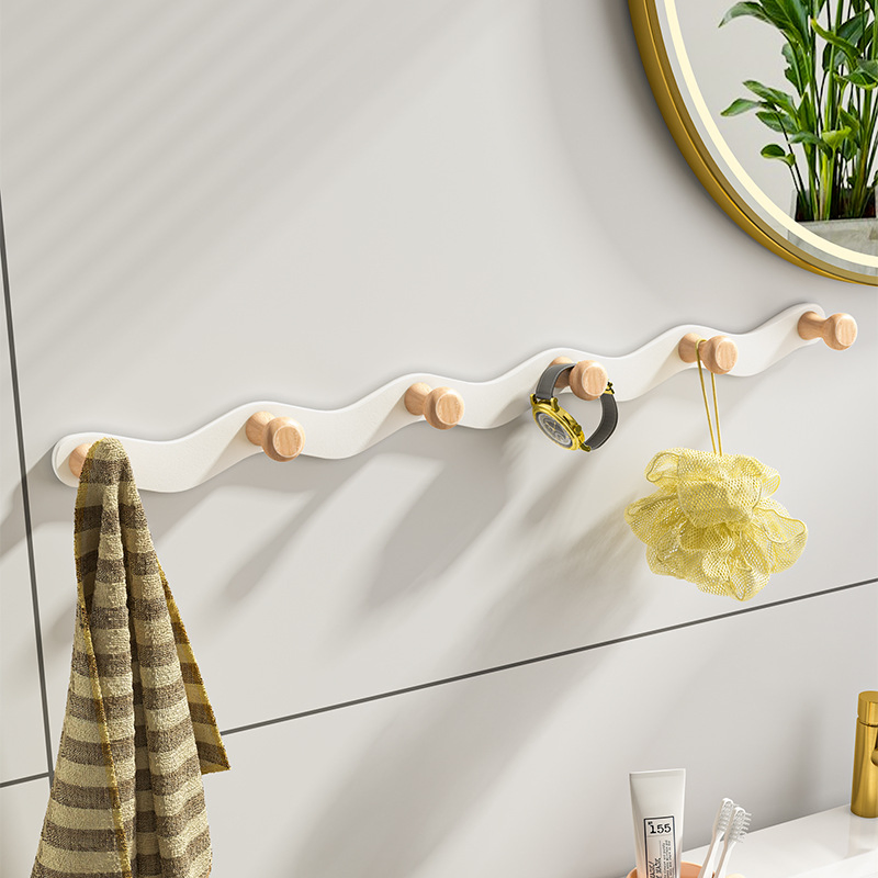 Hot Sale Creative High Grade Behind Door Sticky Hook Bags Coat Rack