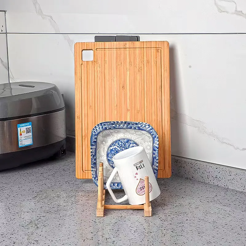 Bamboo Dish Rack Square View