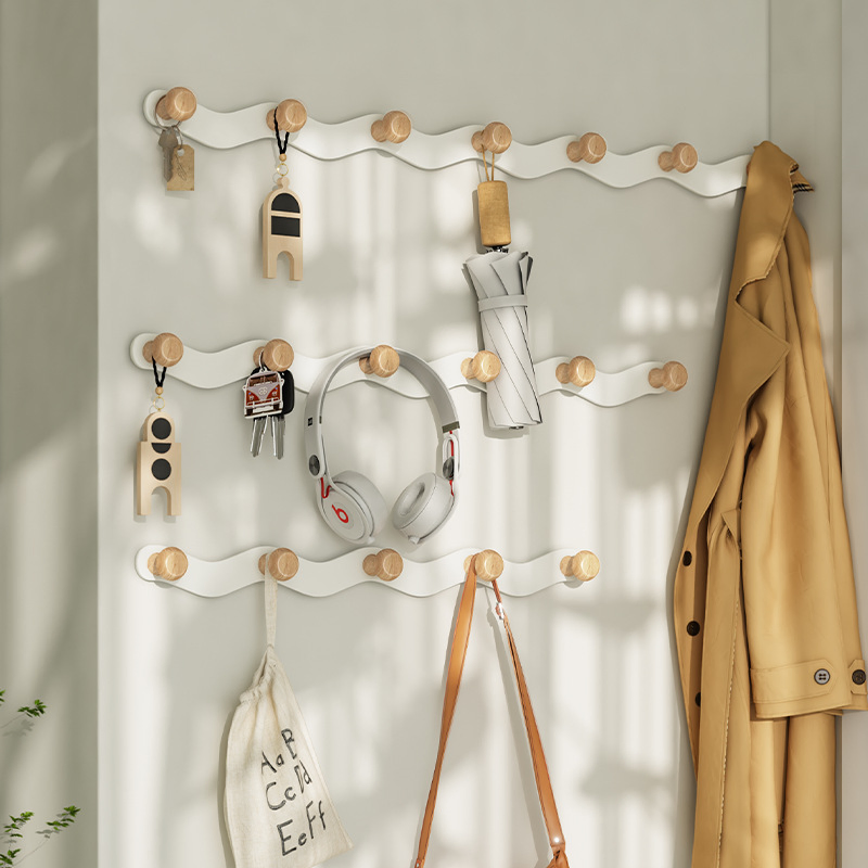 Hot Sale Creative High Grade Behind Door Sticky Hook Bags Coat Rack