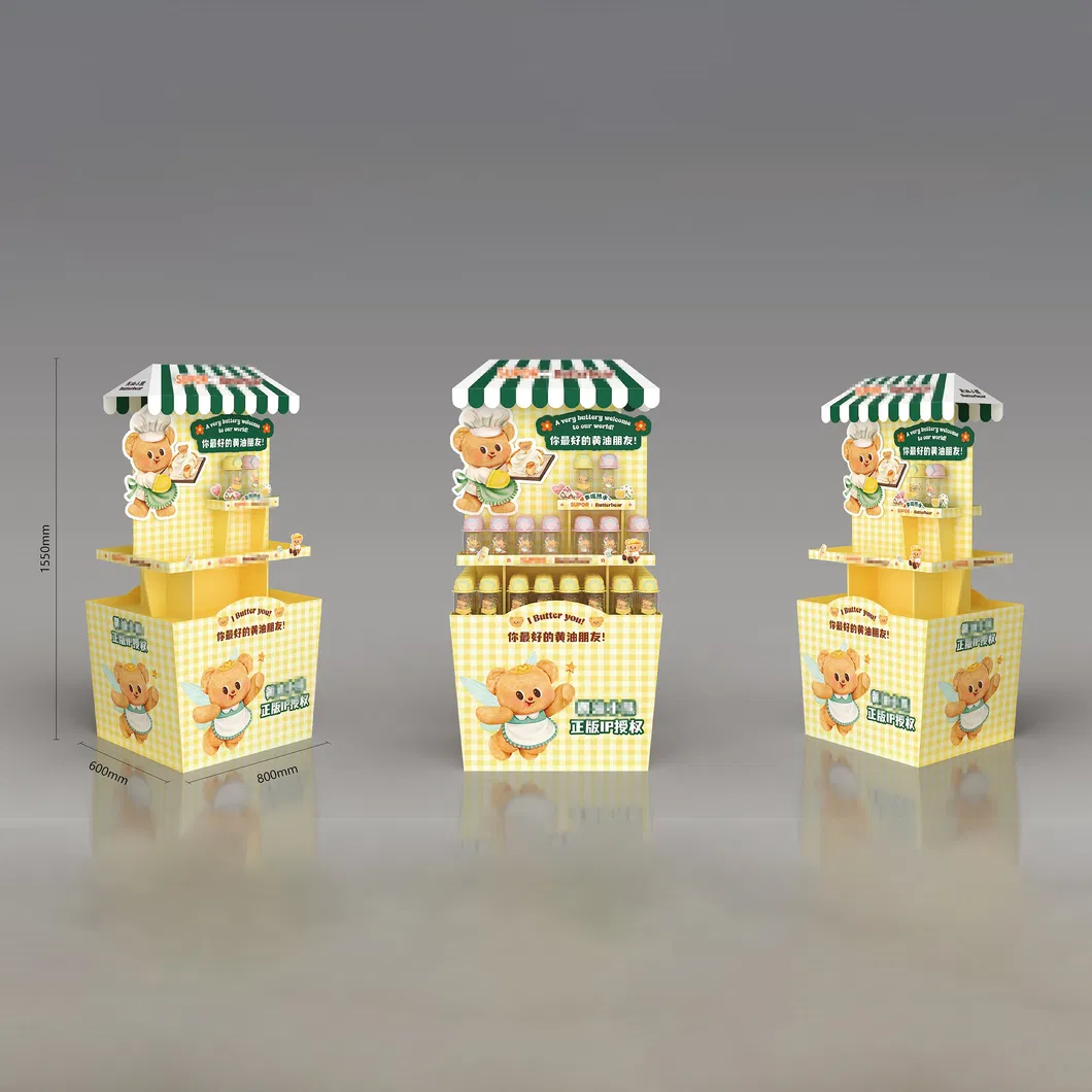 Cardboard Display Rack 3