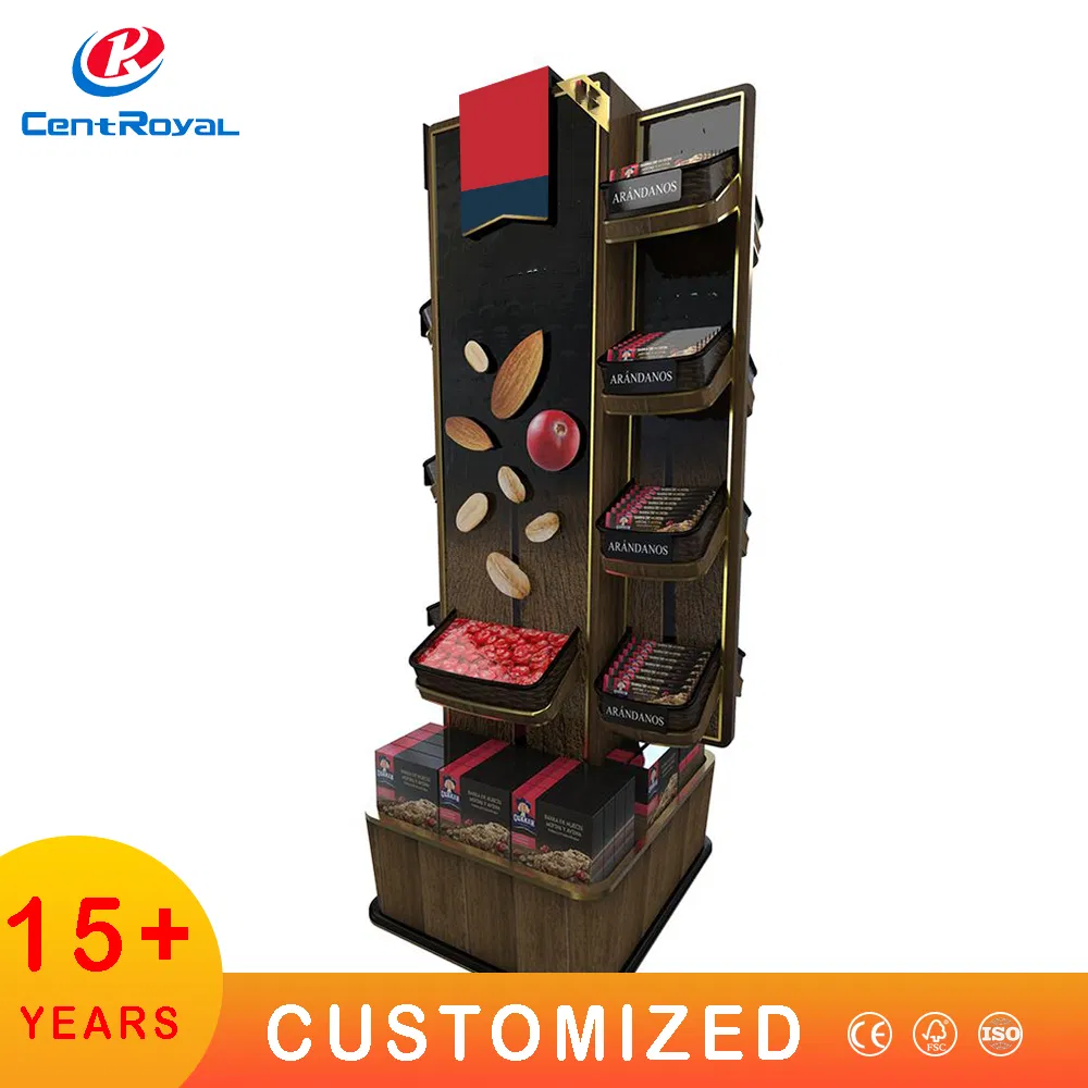 Multi-Functional Metal Display Rack for Pet Supply Organization