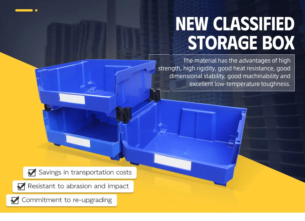 Plastic Storage Bins Display