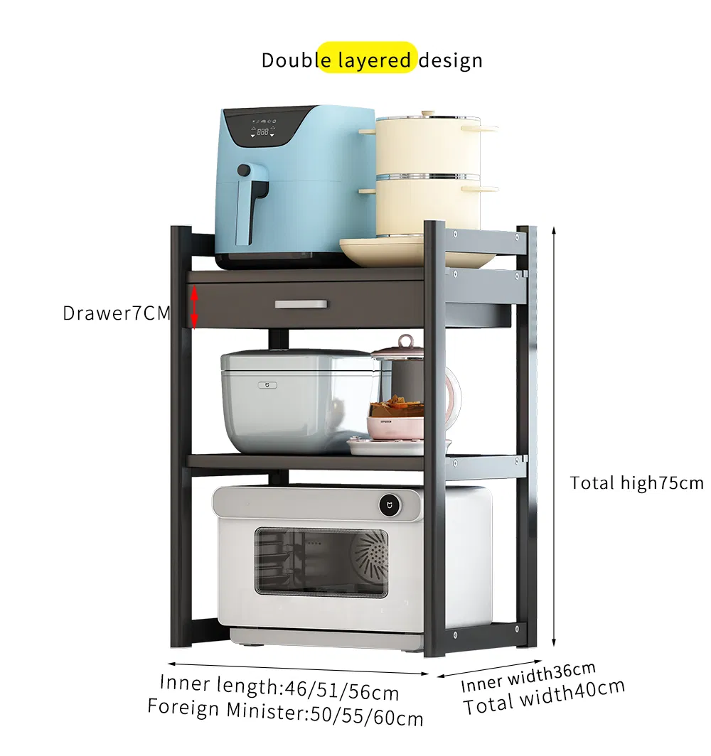 Microwave Stand Detail 2