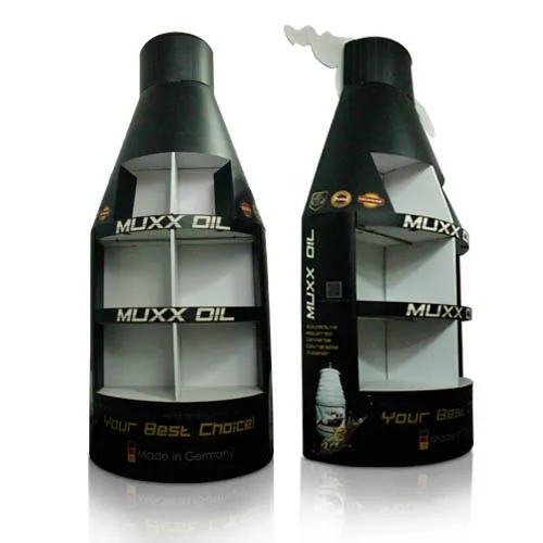 Cardboard Floor Display Rack