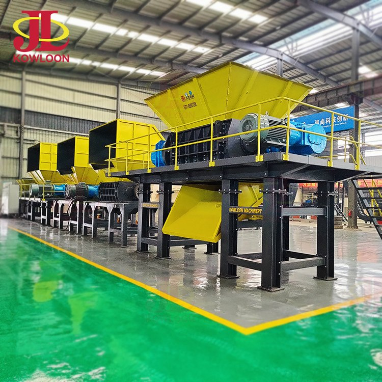 Waste Paper/Plastic/Leather/Food/Furniture Shredder Msw Recycling Plant