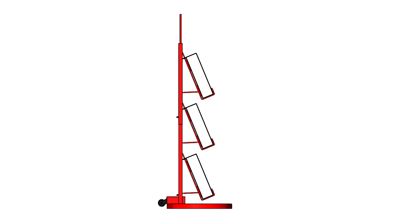 2024 Hot Sales Product Wire Metal Magazine Rack Paper Rack