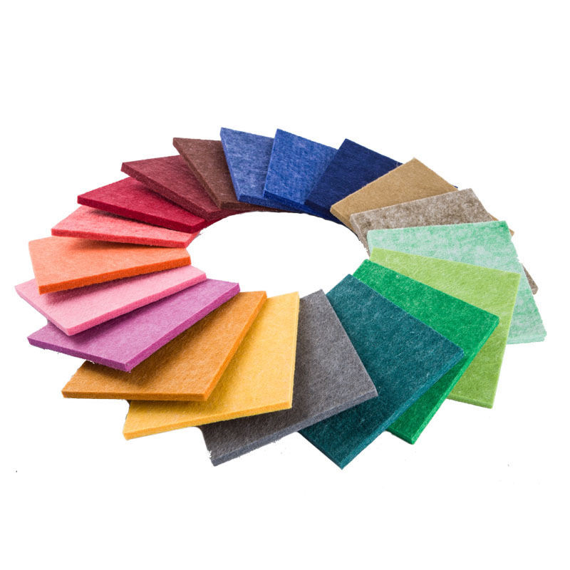 24mm Pet Felt Acoustic Panel for Machinery Enclosures Generator Room Industrial Equipment Noise Control