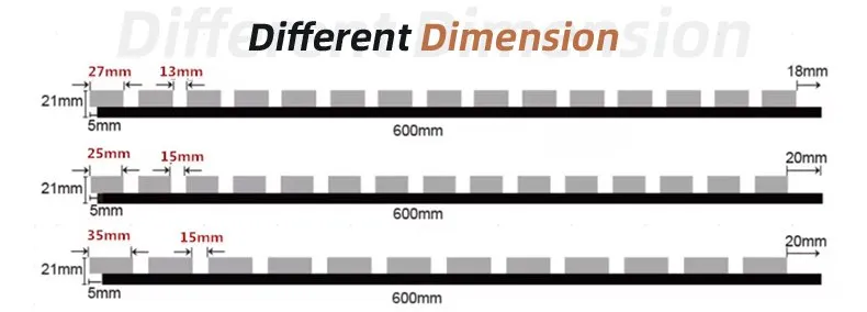 Slat Panel Size Chart