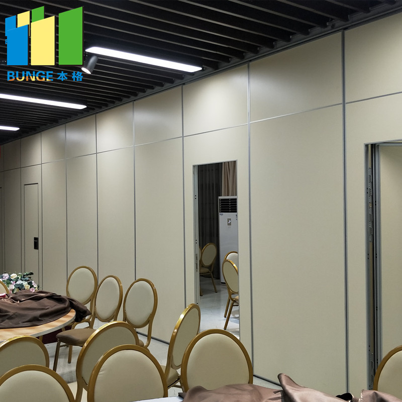 Conference Room Folding Sliding Movable Acoustic Partition Walls