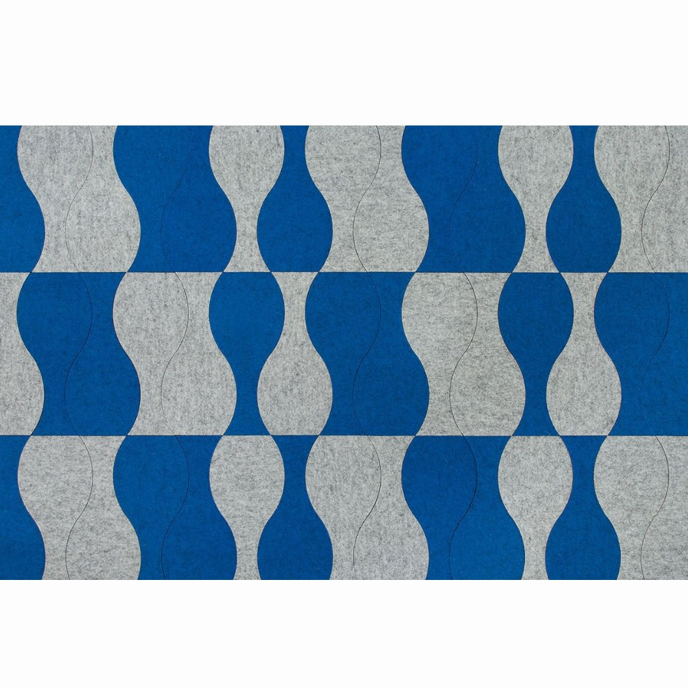 High Tenacity 3D Acoustic Diffuser Wall Panel Polyester Fiber Felt Pet Ceiling Panel