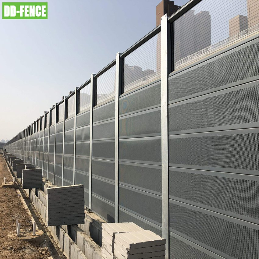 Industrial Noise Barriers Sound Absorption Panels for Noise Control