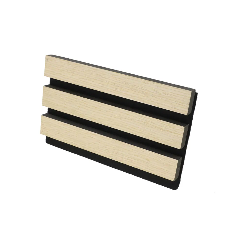 Building Material Foam Sound Absorbing Board Wood Veneer Slat Panels