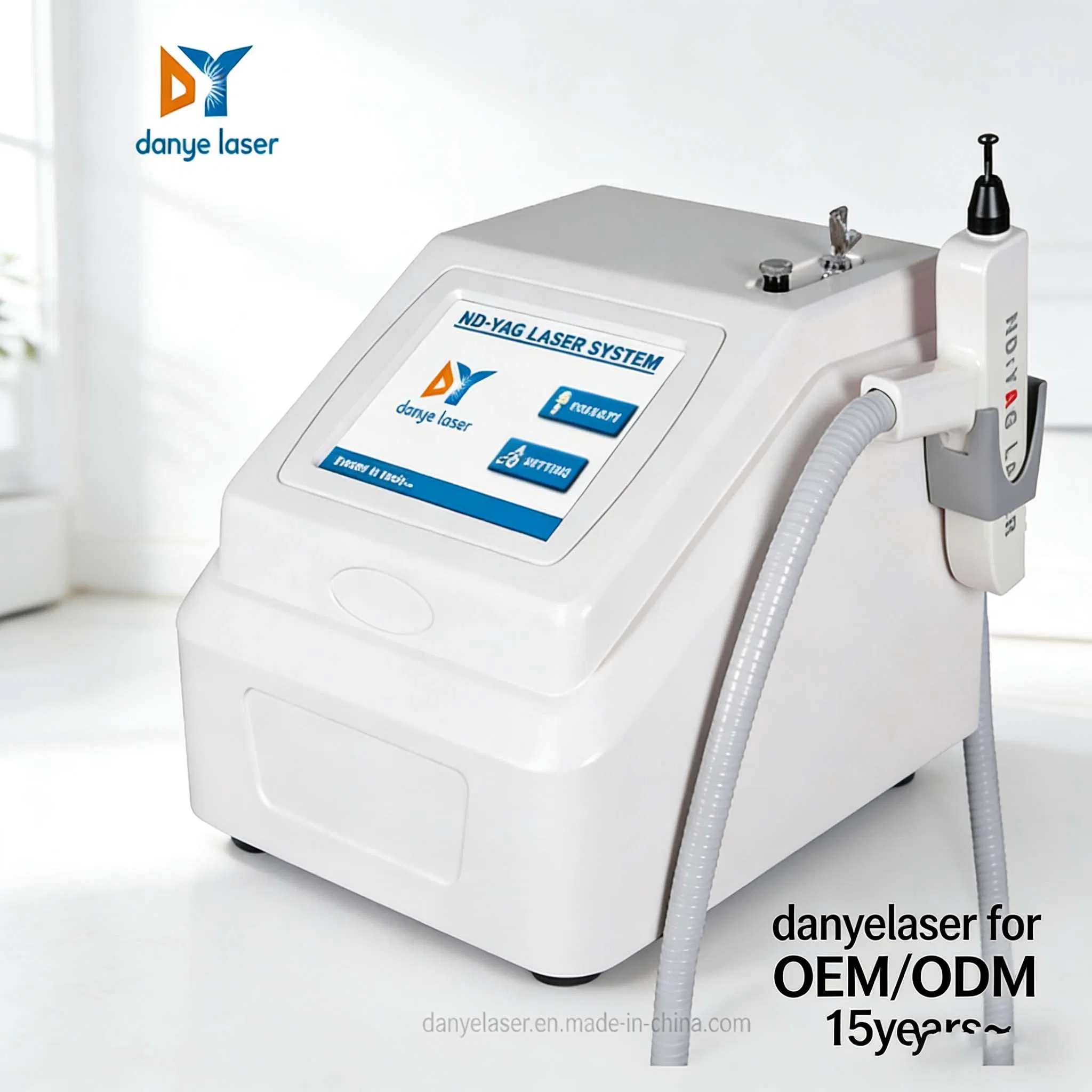 Home Use Mini Tattoo Removal ND YAG Laser Machine Q Switch System Remove Face Spots