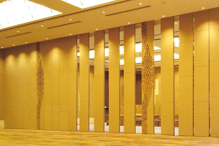 Wood Wool Acoustic Panel Movable Sliding Door Panel