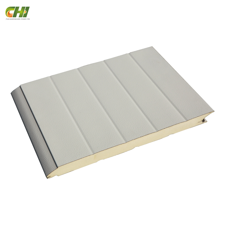 Aluminum Composite Paneles Sandwich Seccional Grage Door Groove Acoustic Panel