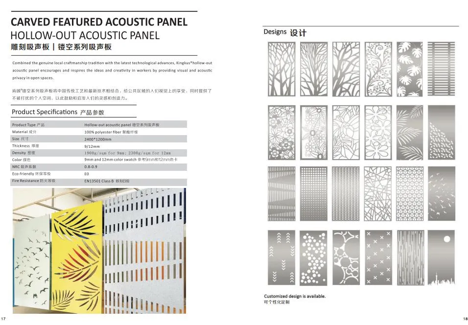 Acoustic Panel Display 2
