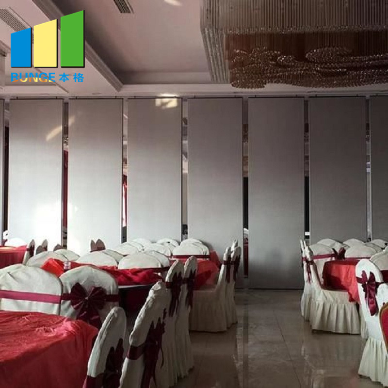 Commercial Sliding Folding Acoustic Operable Partition Walls for Hotel