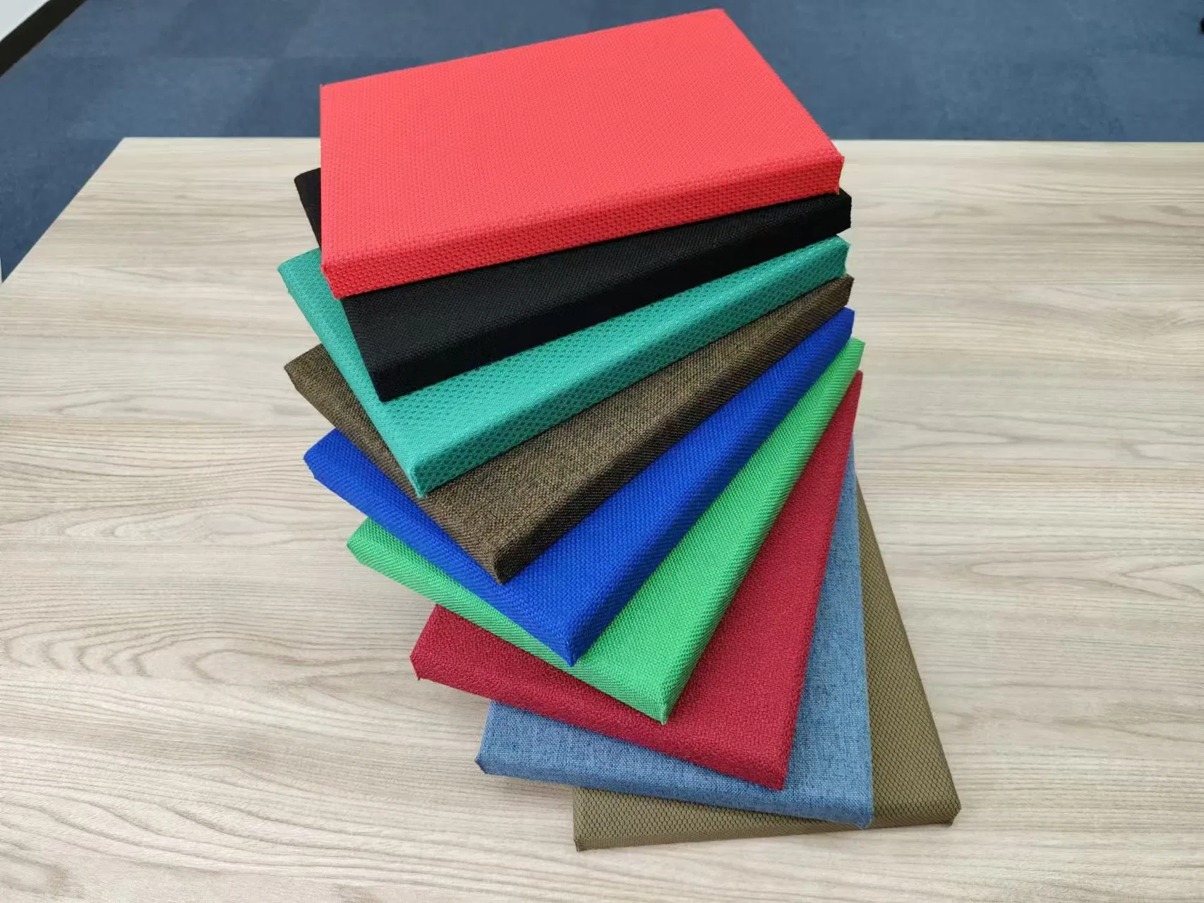 Clothing Fabric Fireproof Soundproof Acoustic Panel Fabric Wrapped Acoustic Fiberglass Wall Panel
