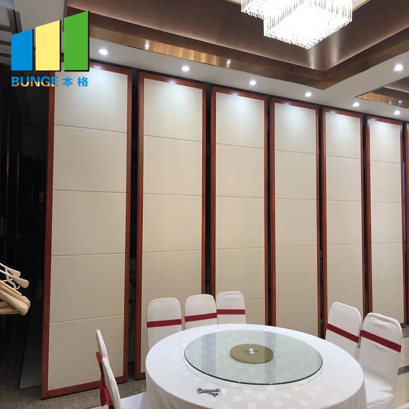 Commercial Sliding Folding Acoustic Operable Partition Walls for Hotel