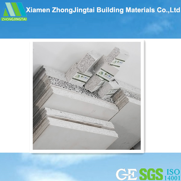 Strong Sound Insulation Lightweight Sandwich EPS Precast Panel Board for Qatar Market