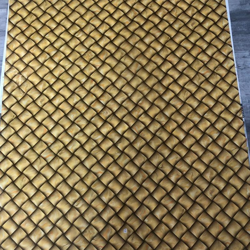 Eco-Friendly PVC Foam Modern Striped Sound-Absorbing Wall Panels