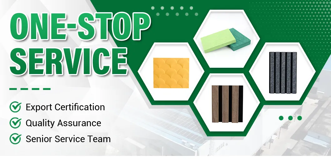 Sound-Absorbing Wooden Slat Board