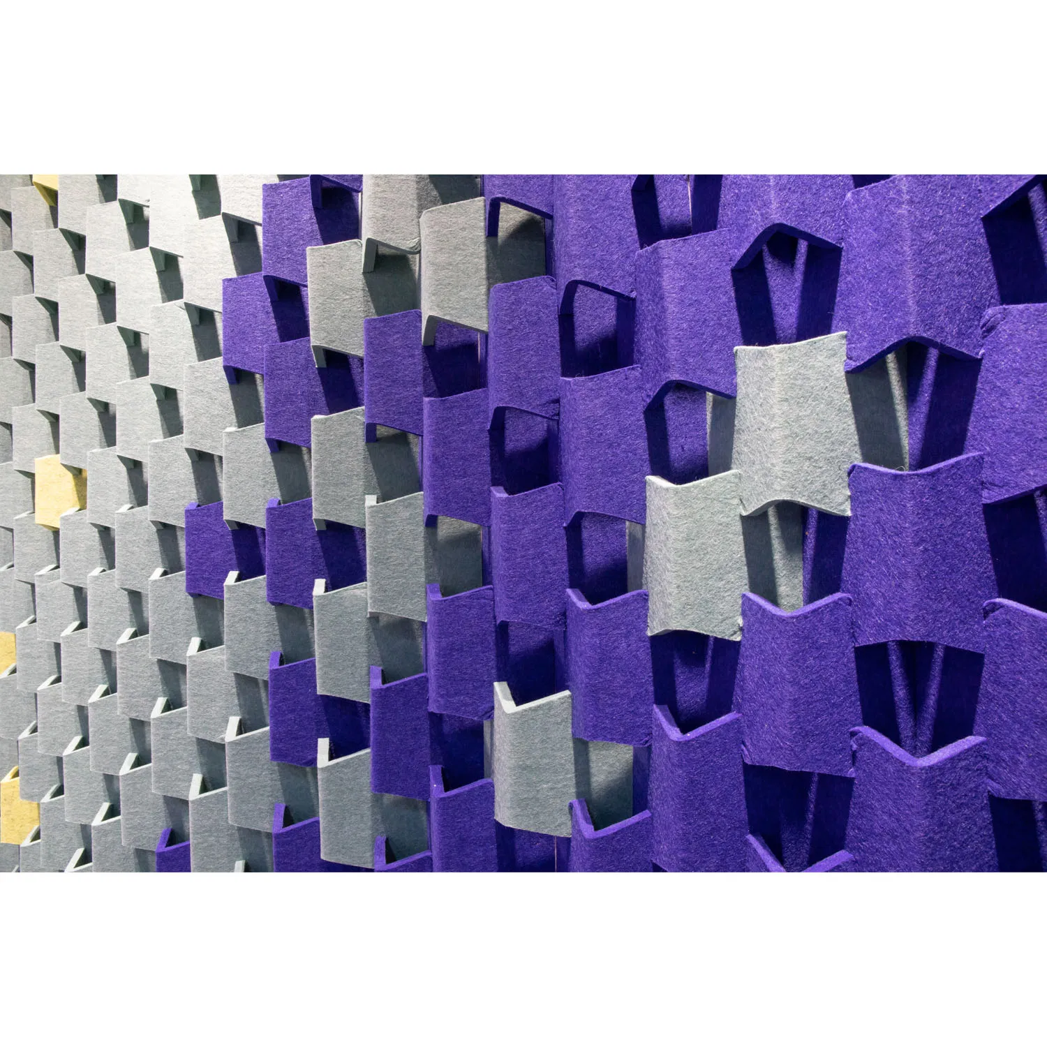 Felt Baffle Polyester Ceiling System for Acoustic Wall Baffle