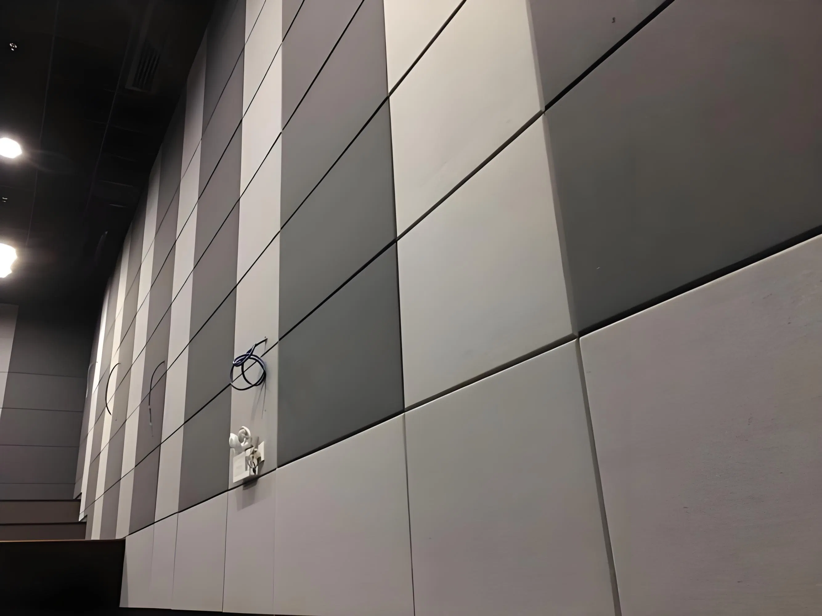 Clothing Fabric Fireproof Soundproof Acoustic Panel Fabric Wrapped Acoustic Fiberglass Wall Panel