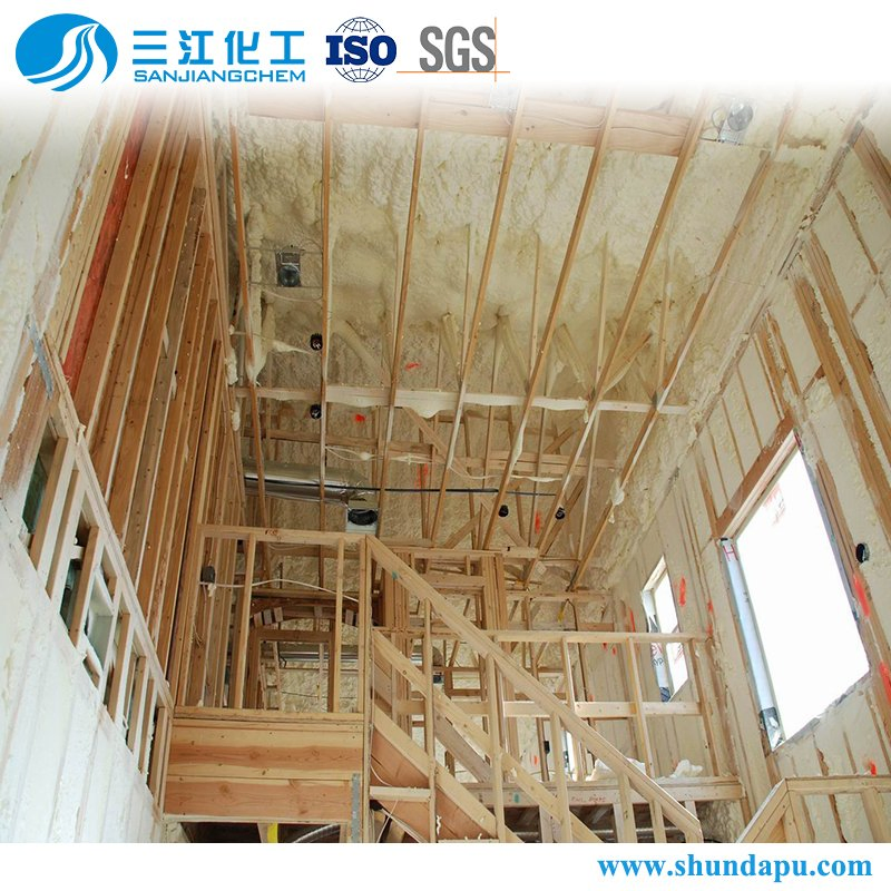 Open-Cell Polyurethane Spray Foam System for Building Insulation China Factory Best Price