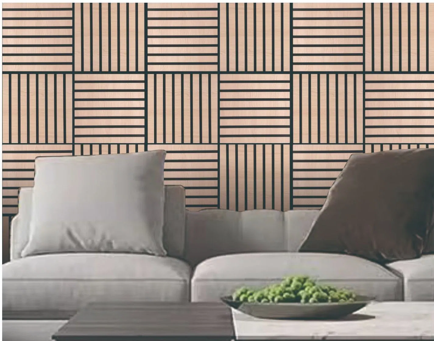 Aesthetically Pleasing Acoustic Wood Slat Panels for Noise Reduction and Interior Design