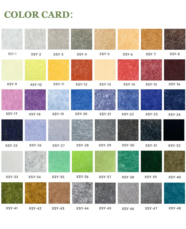 Polyester Fiber Hexagonal Sound Absorption 4