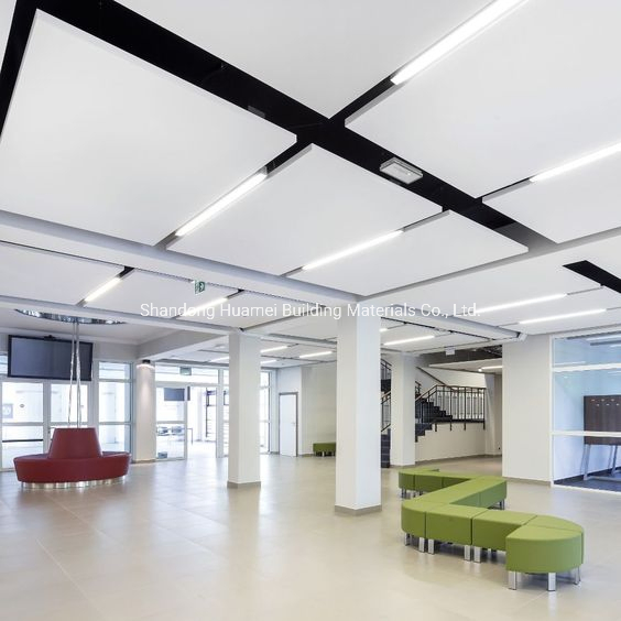 Acoustic Fiber Hanging Baffles Acoustic Clouds