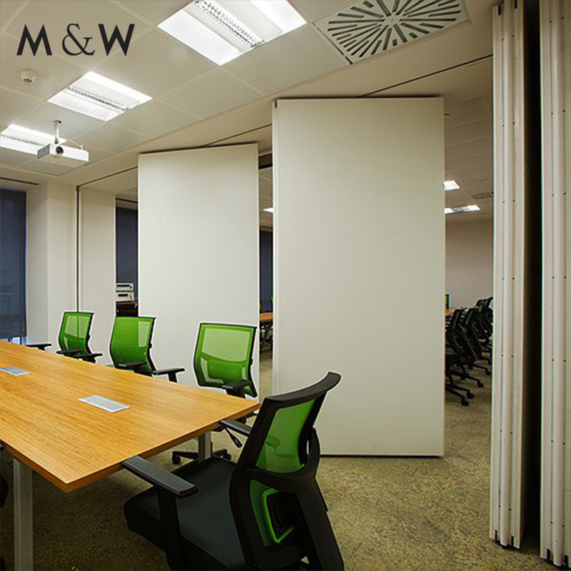 M&W Office Acoustic Sliding Movable Partition Walls Conference Hall Soundproof Folding Wall Partitions