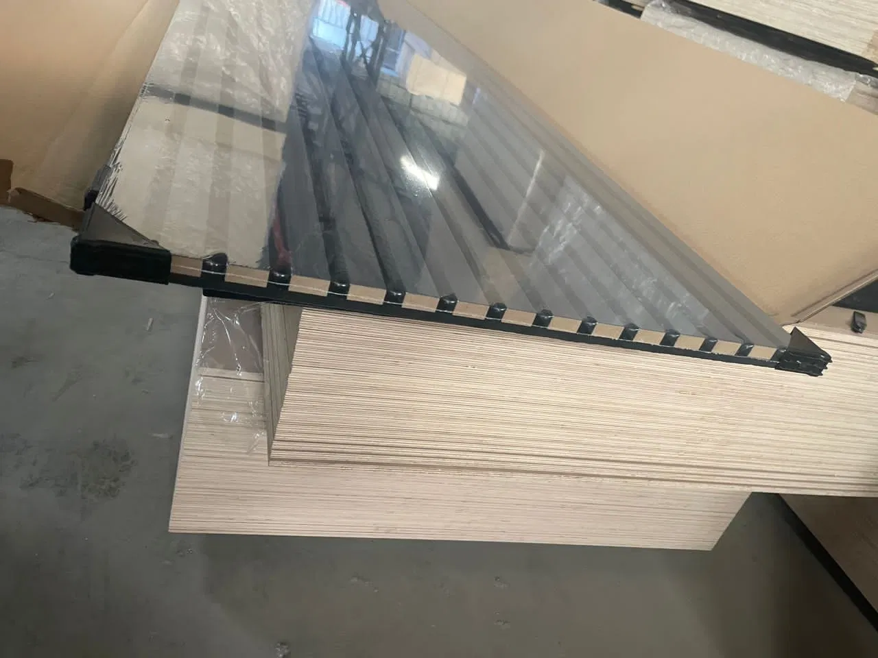 Grooved Perforated Natural Walnut Acoustic Slat Wood Wall Smoked Oak Acoustic Panel Wall Decor