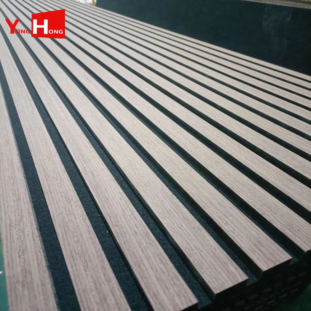 Construction-Decoration Soundproof Diffuser Panel 3D Fabric Wood Acoustic Wall-Panels