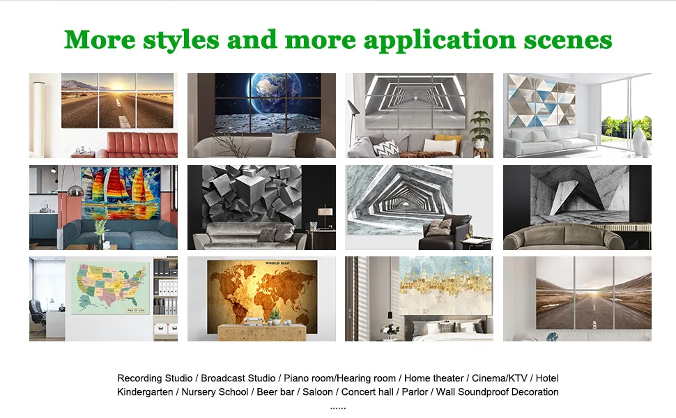 Acoustic Panel Variations