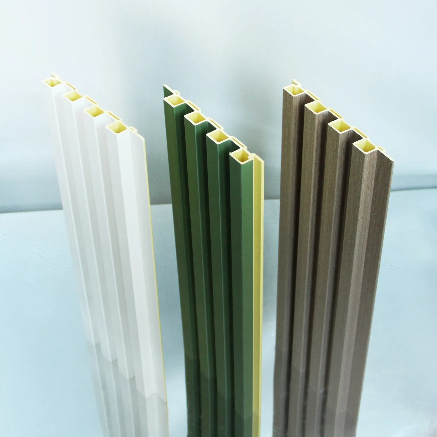 2400mm Indoor WPC Wall Acoustic Panels Soundproof Perforated Wood Acoustic Panel Studio