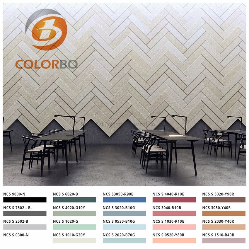 Stylish Cement Wood Wool Acoustic Panels for Enhanced Noise Control