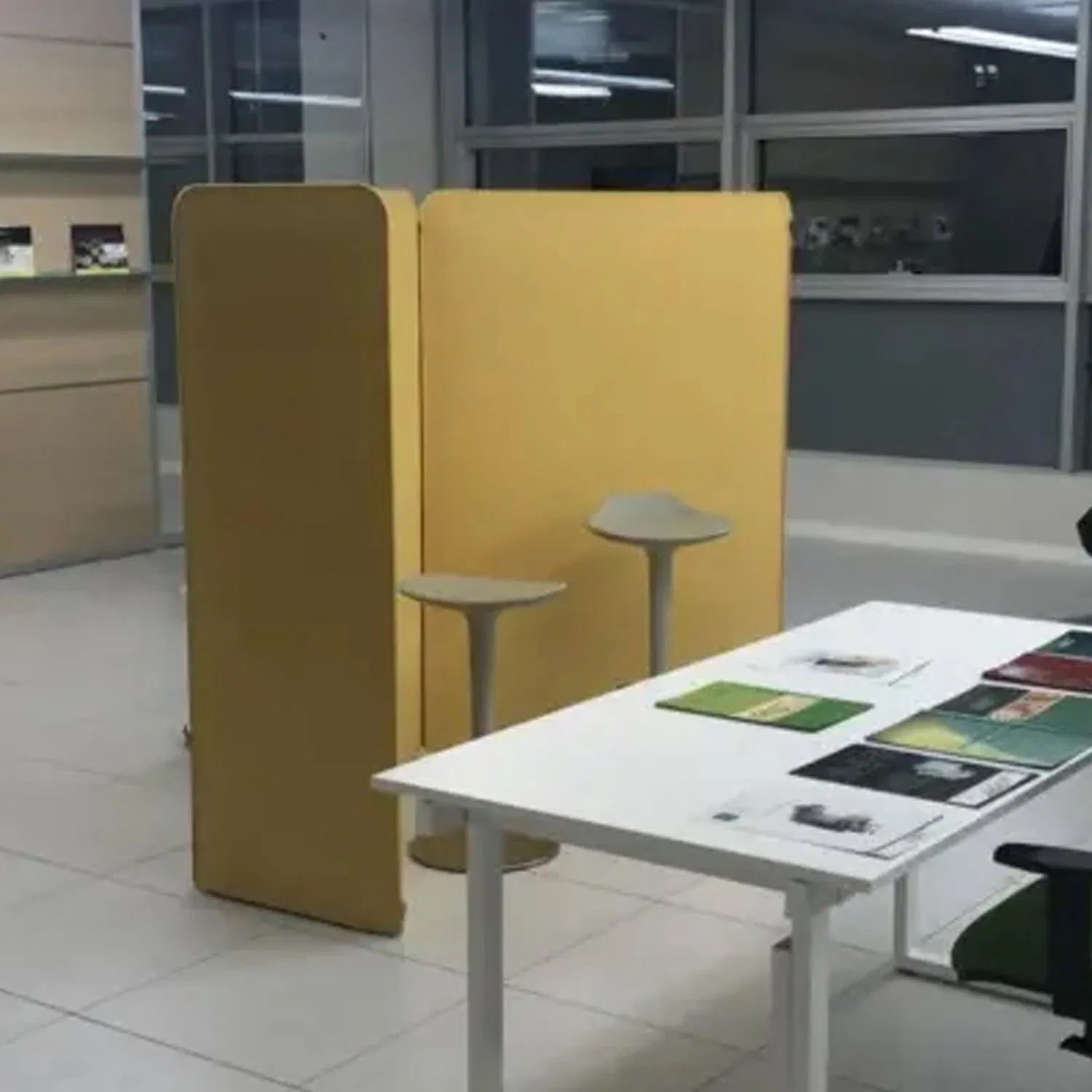 Movable Acoustic Partition Operating Room Wall Panel Fiber Acoustic Modesty Panels Office Partition