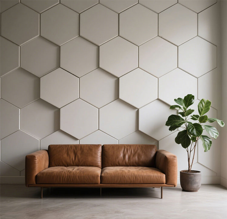 Hexagonal Shaped Acoustic Sound Insulation Board