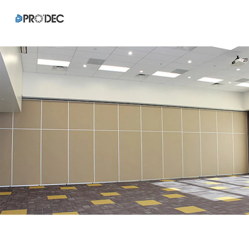 Modular Sliding Folding Acoustic Operable Partition Wall for Specialty Store