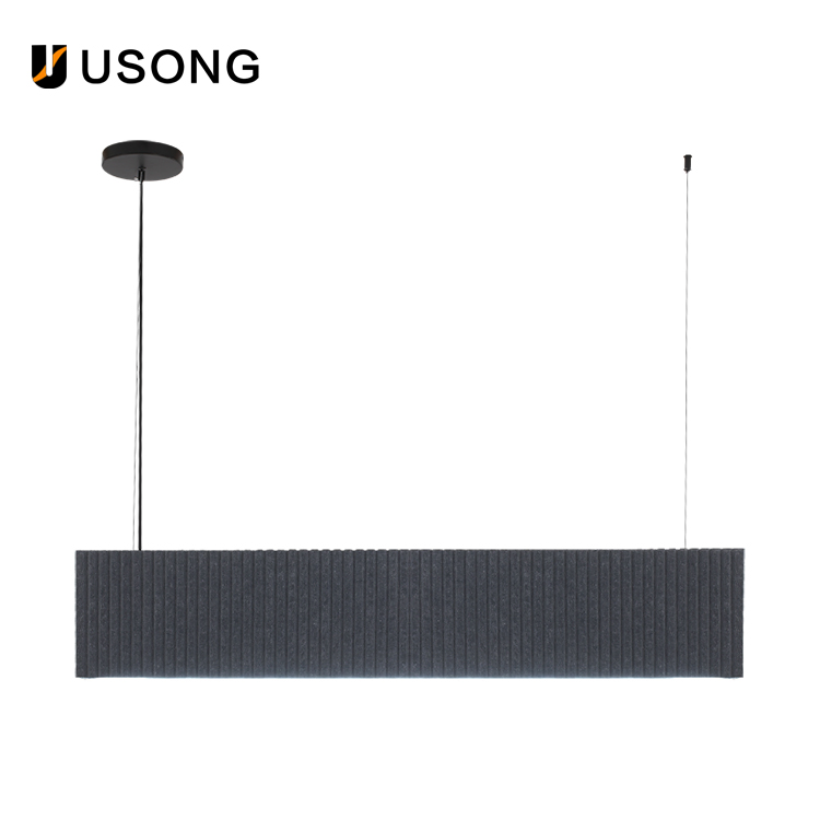 Usong Quality New Style Acoustic Decoration Studio Ceiling Acoustic Lampshade