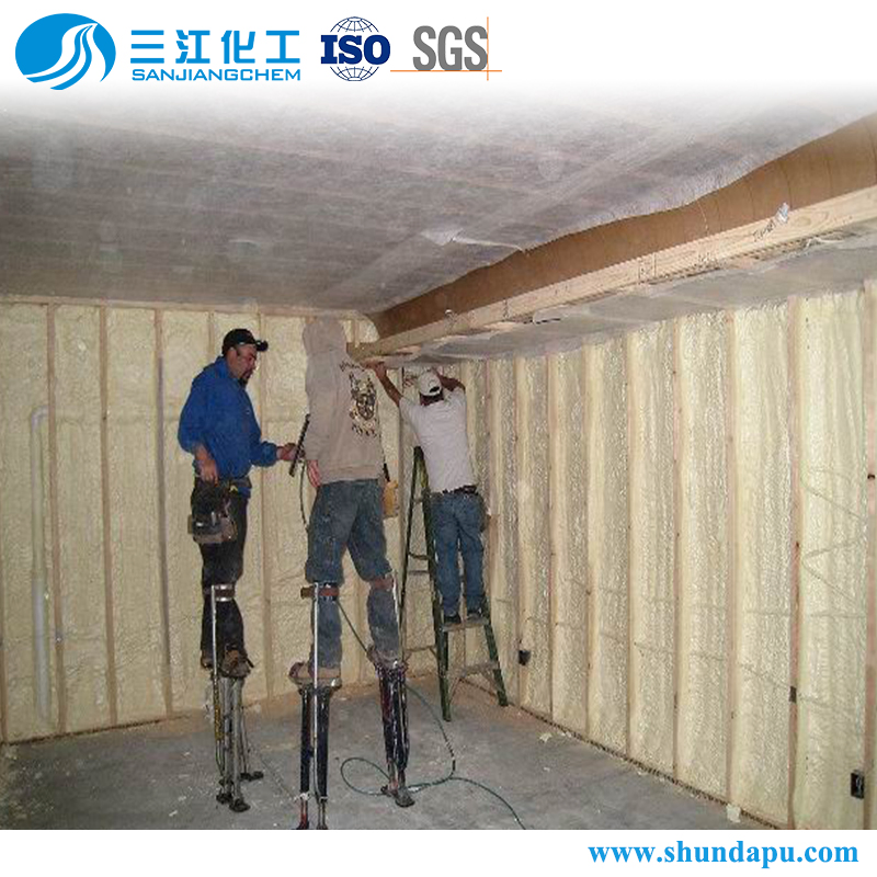 Open-Cell Polyurethane Spray Foam System for Building Insulation China Factory Best Price