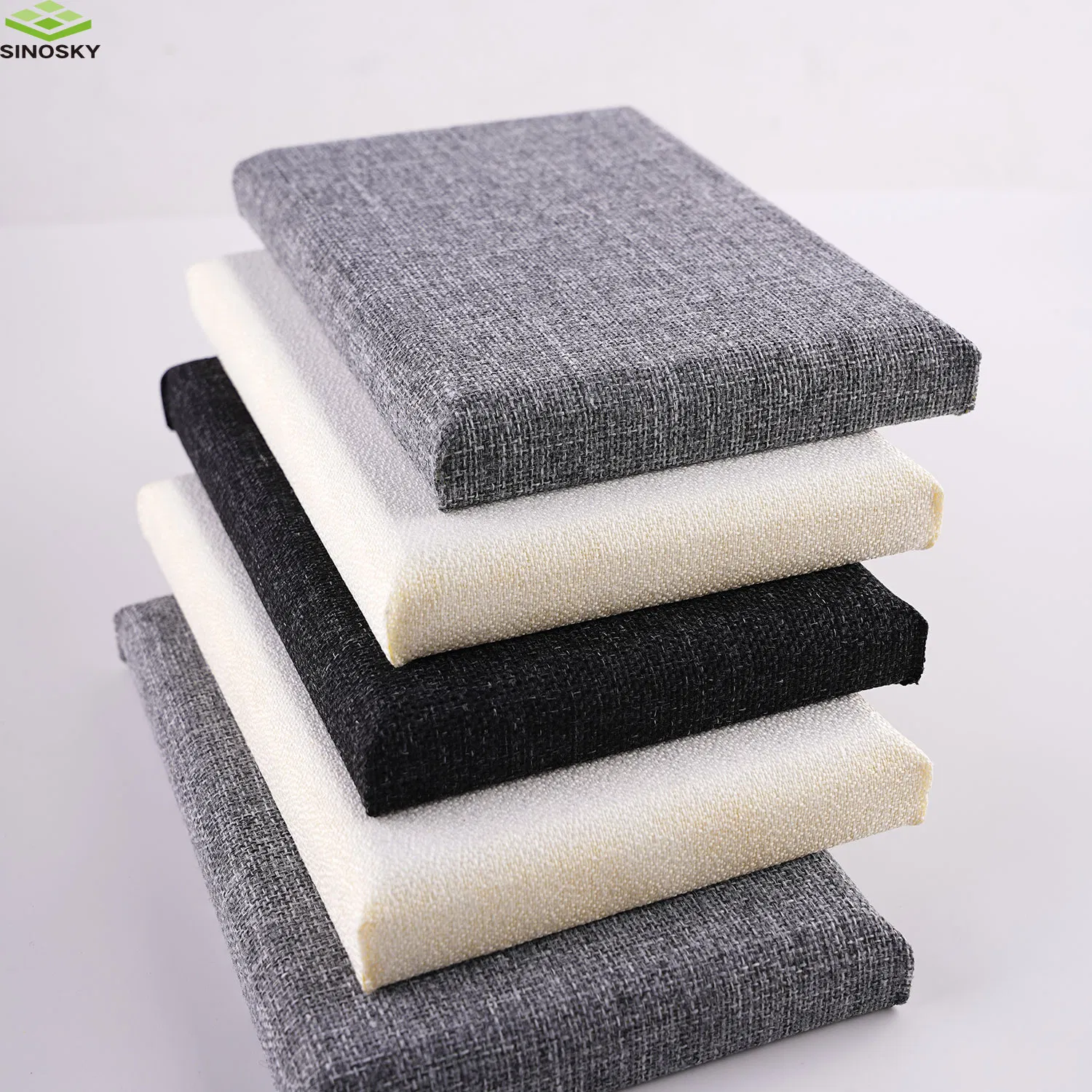 Acoustic Decorative Fabric Wrapped Sound Absorbing Panel Fiberlass