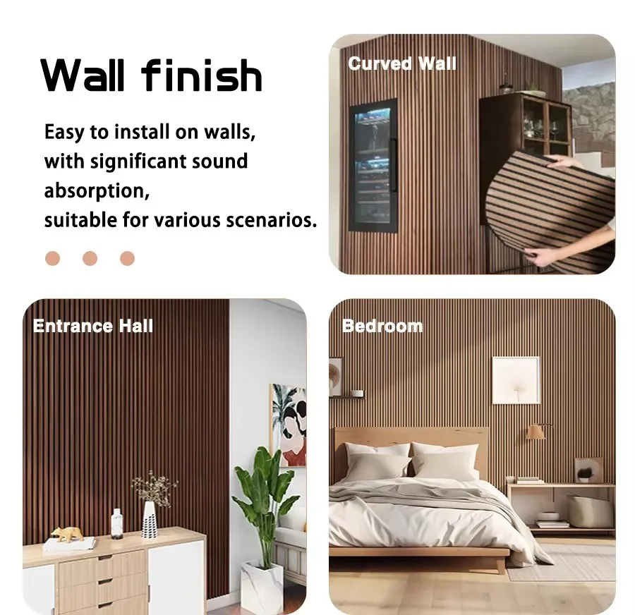 Acoustic Slat Panel Application