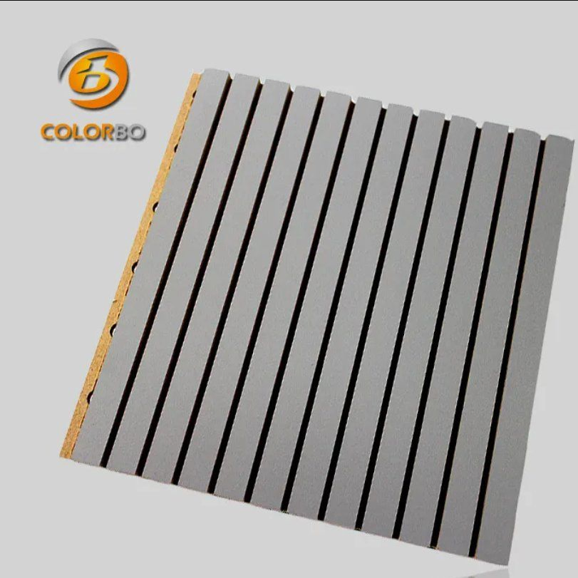 Eco-Friendly Grooved Sound Absorptive Panel for Superior Noise Control