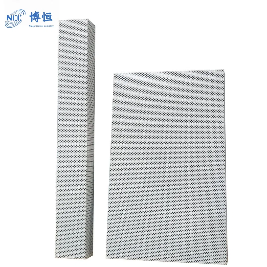 Industrial Metal Acoustic Barrier and Sound Barrier Panel for Generator Room Fire-Resistant Soundproofing