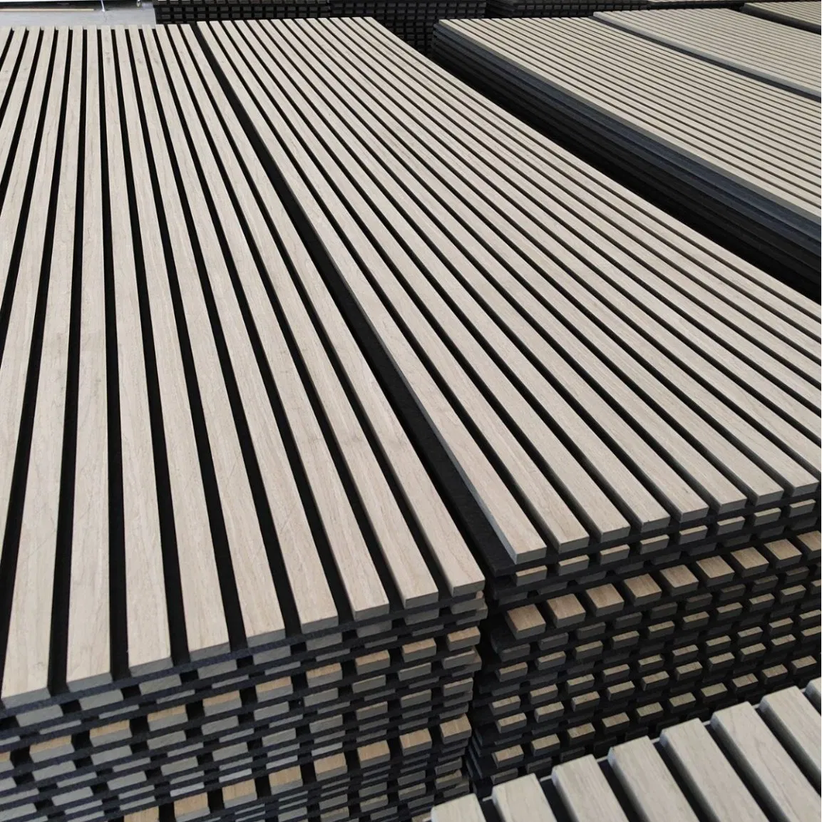 Polyester Fiber Wooden Wall Panel Acoustic Material for Decoration