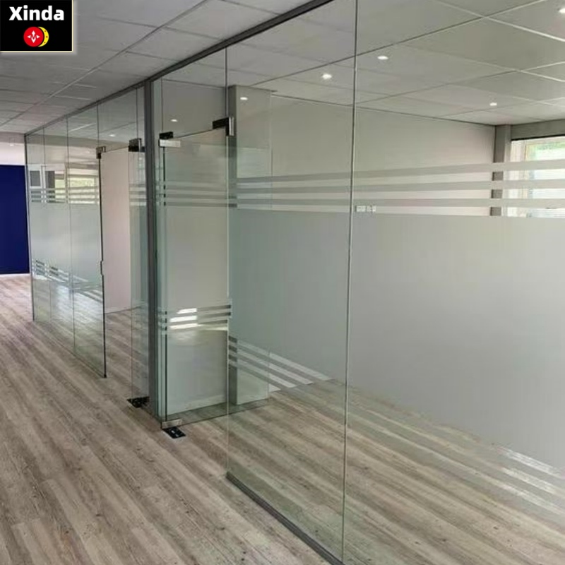 Acoustic Office Glass Partition Wall Office Glass Partition for Office Building